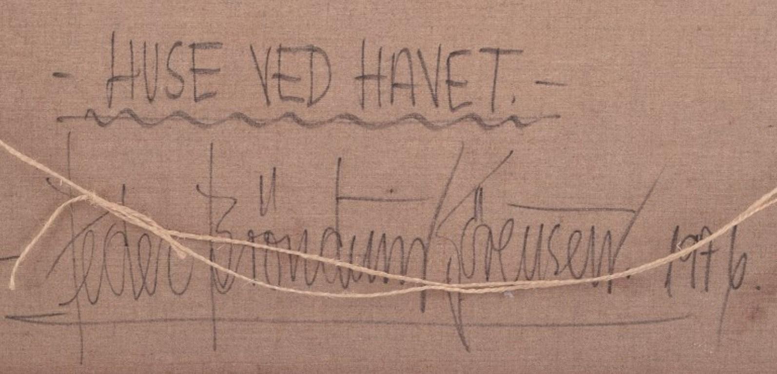Tela Peder Brøndum Sørensen. Olio su tela. 