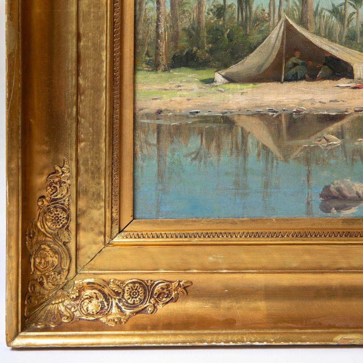 Peder Mønsted, Szene aus Nordafrika, Signiertes Ölgemälde (19. Jahrhundert) im Angebot
