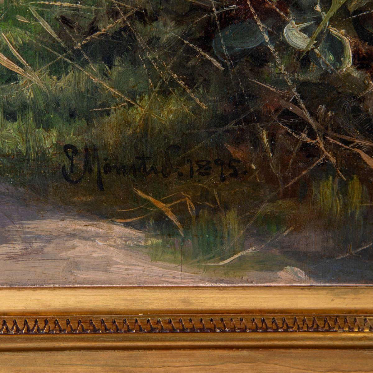 Peder Mønsted, Szene aus Nordafrika, Signiertes Ölgemälde im Angebot 1