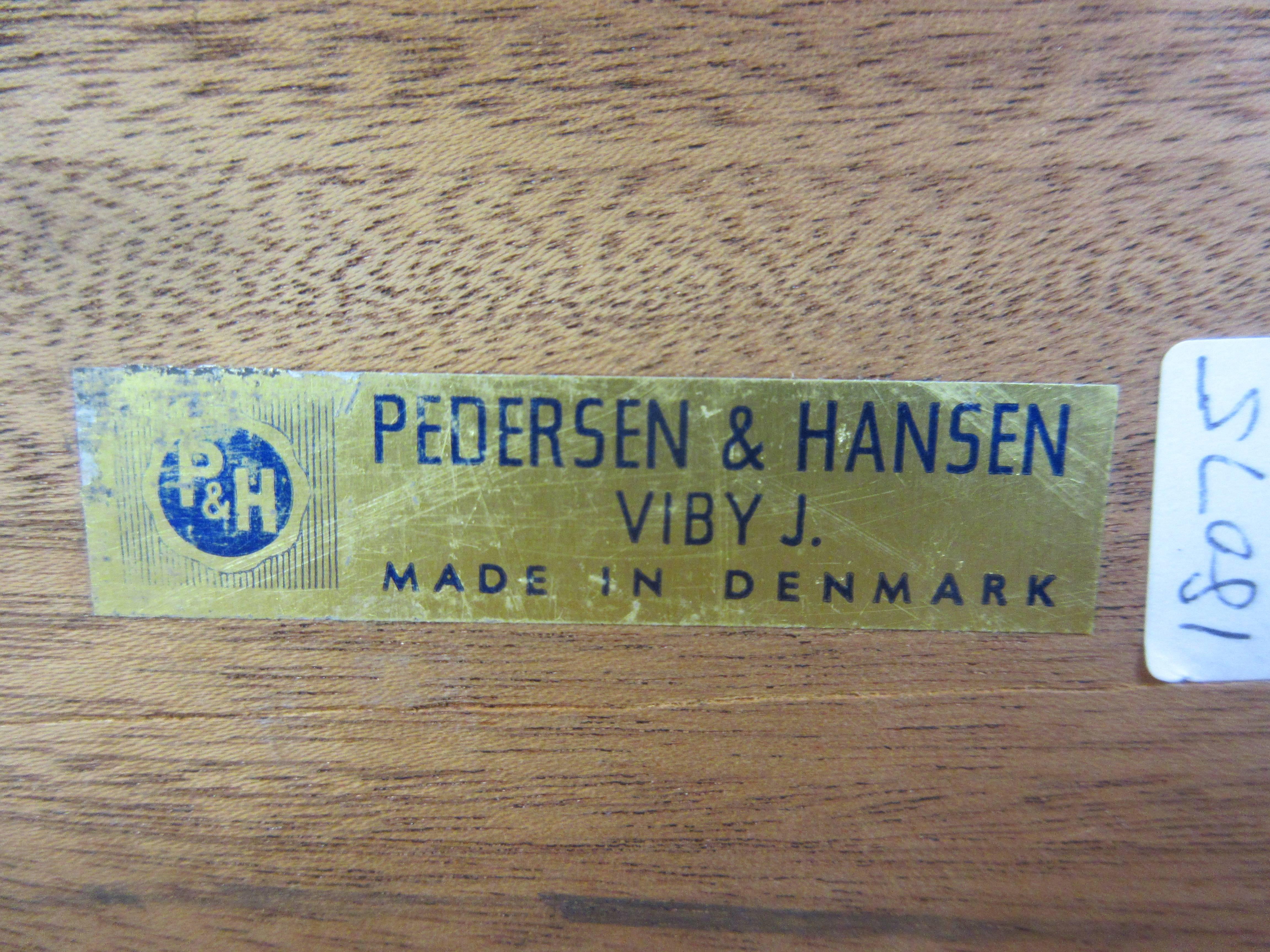 Mid-20th Century Pedersen and Hansen Teak Desk Organizer