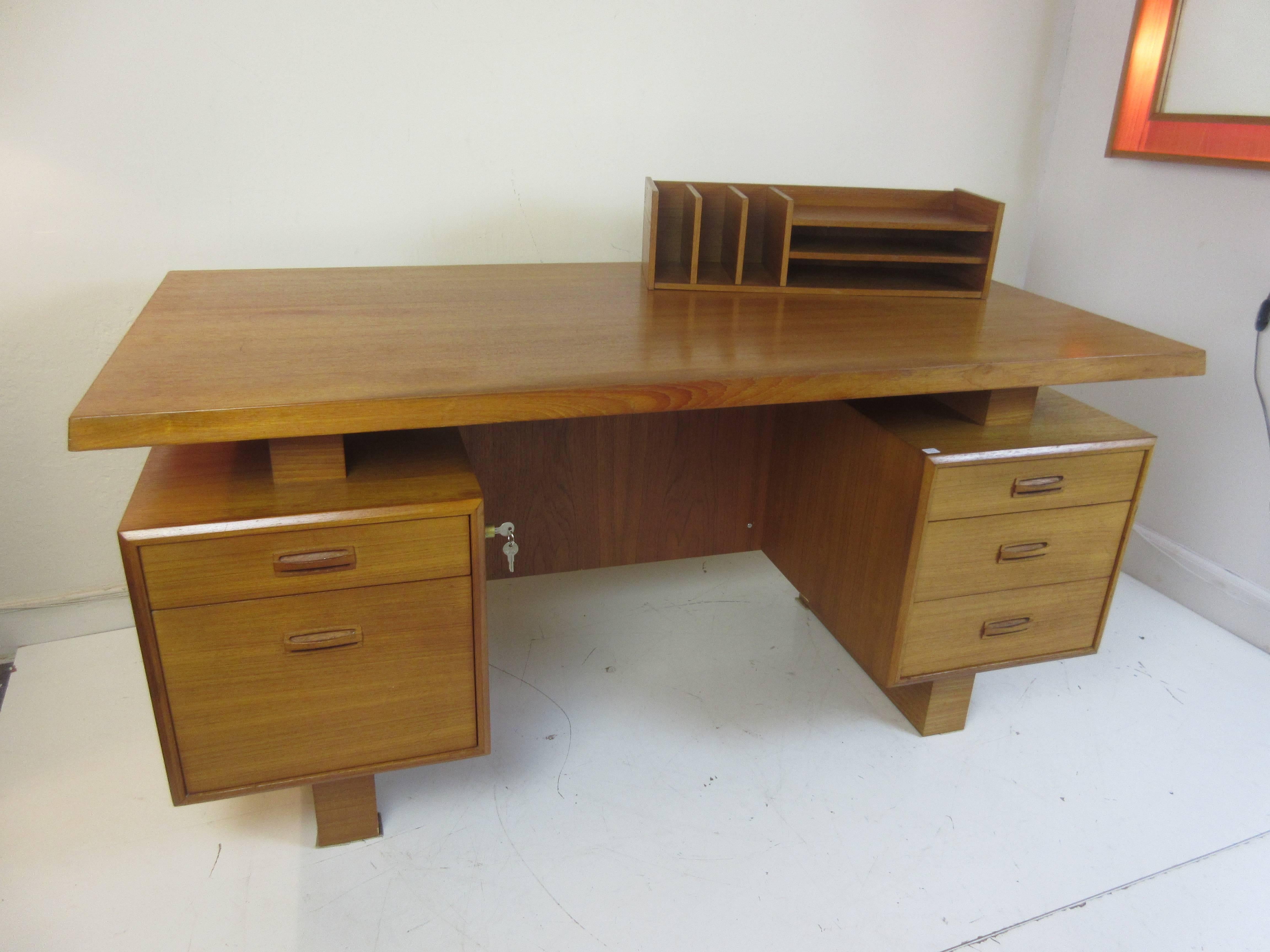 Pedersen and Hansen Teak Desk Organizer 1