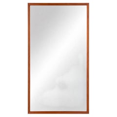 Pedersen & Hansen Model 968 Danish Modern Teak Wall Mirror, Denmark, circa 1960s