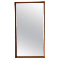 Pedersen & Hansen Teak Mirror Denmark, circa 1960s