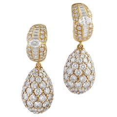 Pederzani, Gold & Diamond Drop Earrings