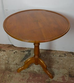 Pedestal Accent Table