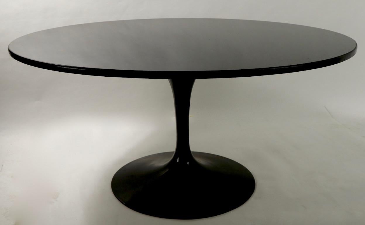 American Pedestal Base Table after Saarinen