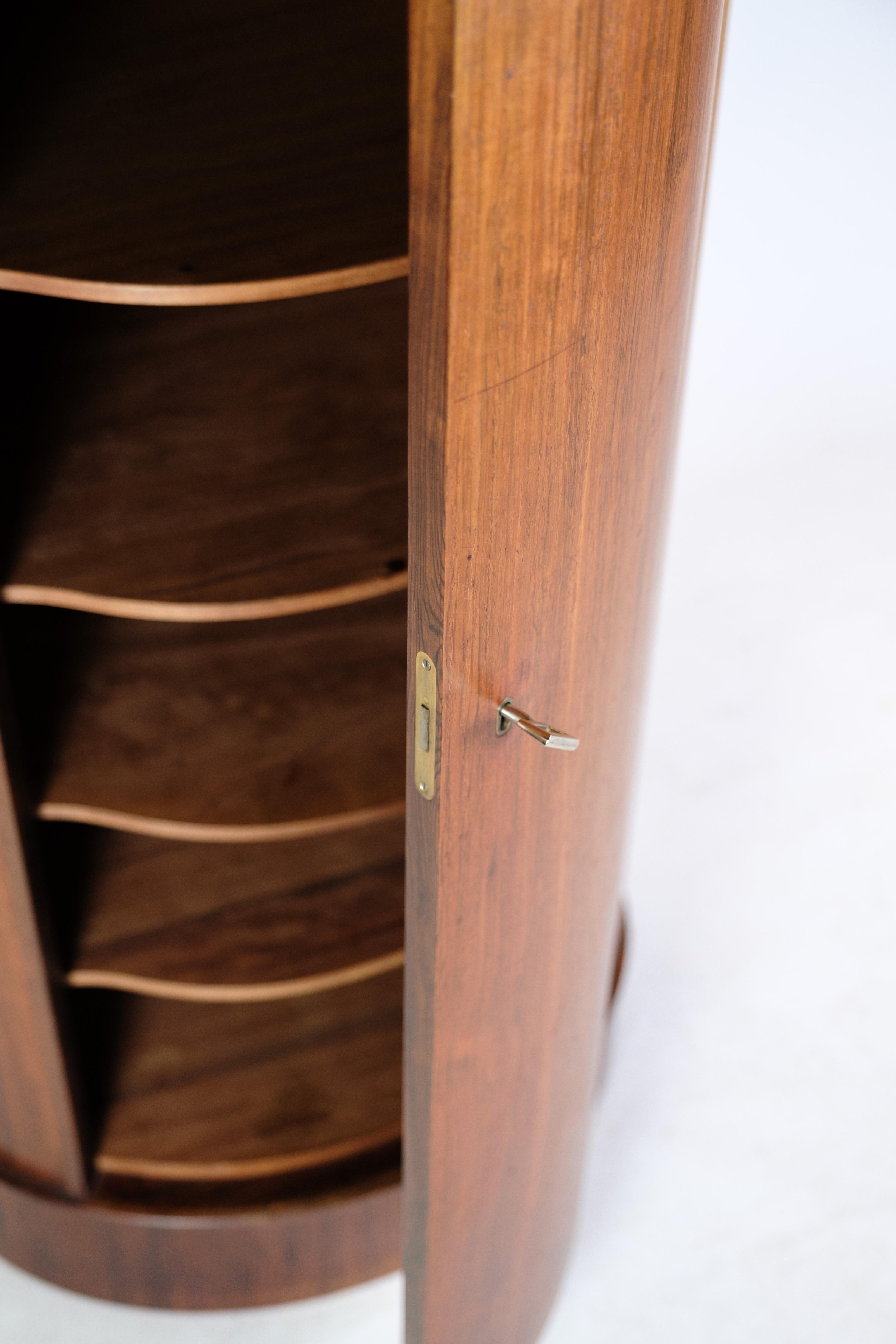 Pedestal cabinet In Rosewood by Johannes Sorth & Bornholms Møbelfabrik in 1960 For Sale 5