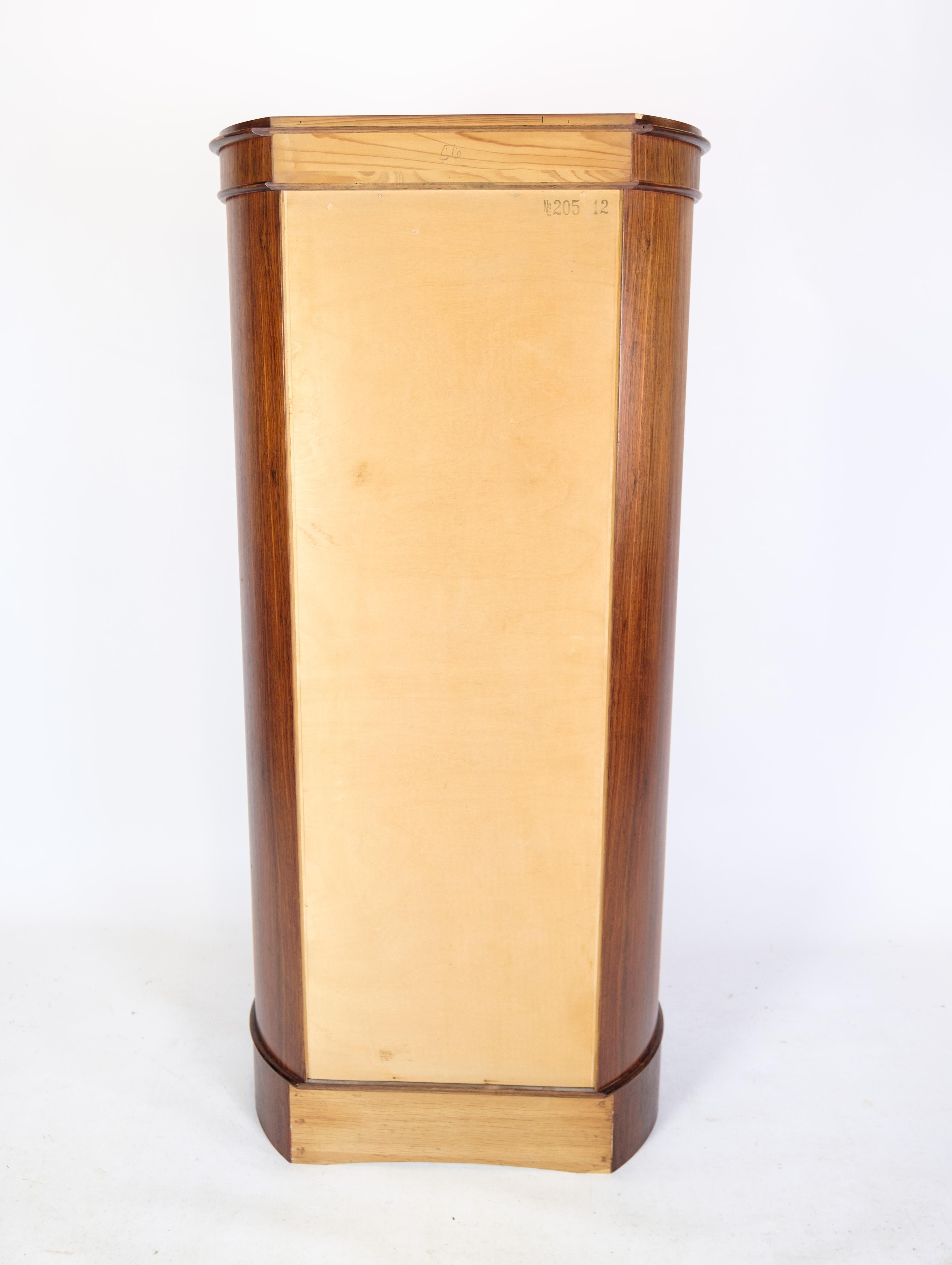 Pedestal cabinet In Rosewood by Johannes Sorth & Bornholms Møbelfabrik in 1960 For Sale 8