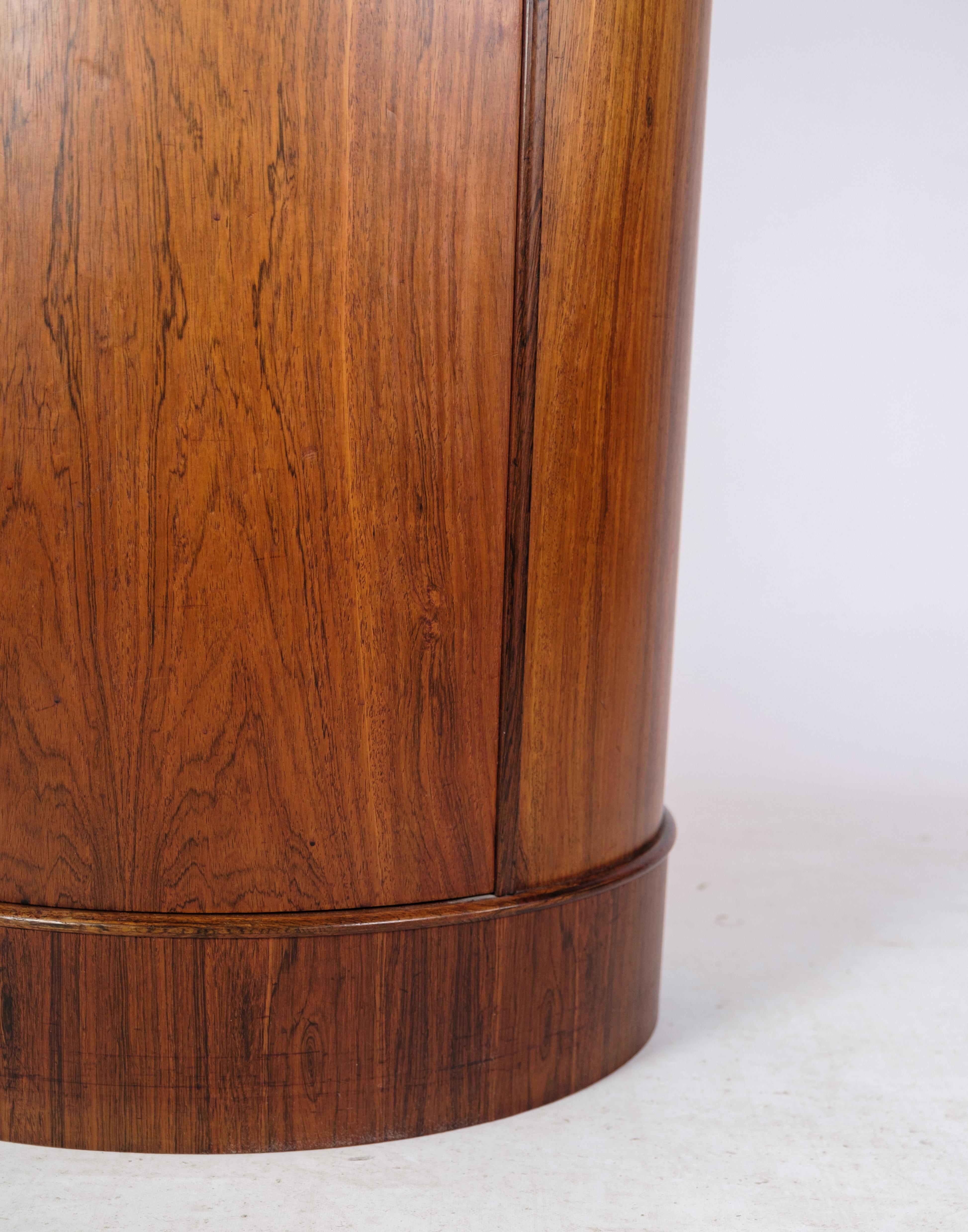 Mid-20th Century Pedestal cabinet In Rosewood by Johannes Sorth & Bornholms Møbelfabrik in 1960 For Sale