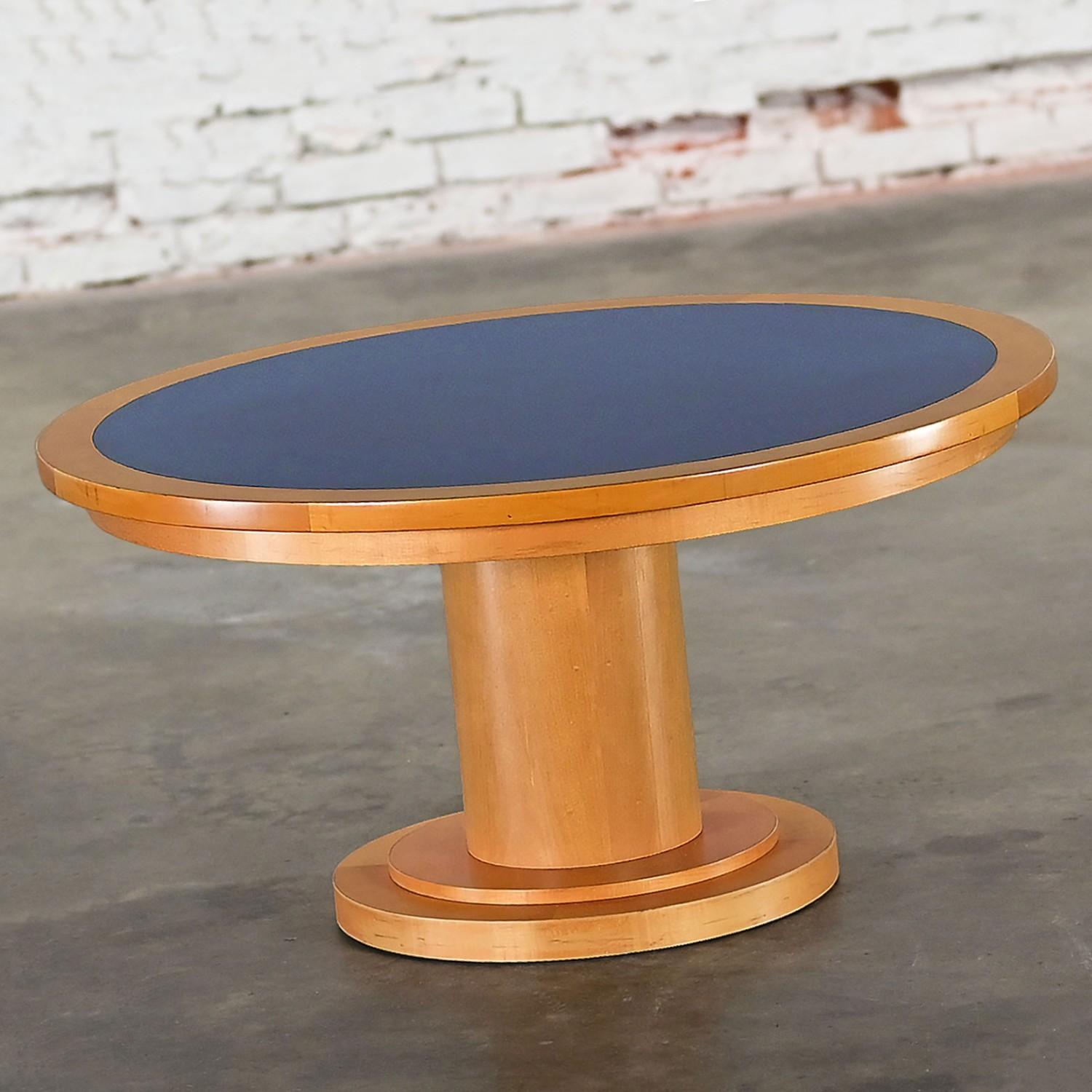 Table basse sur piédestal de Michael Graves pour Craftwood, Div. de Sonnenberg Ind en vente 6