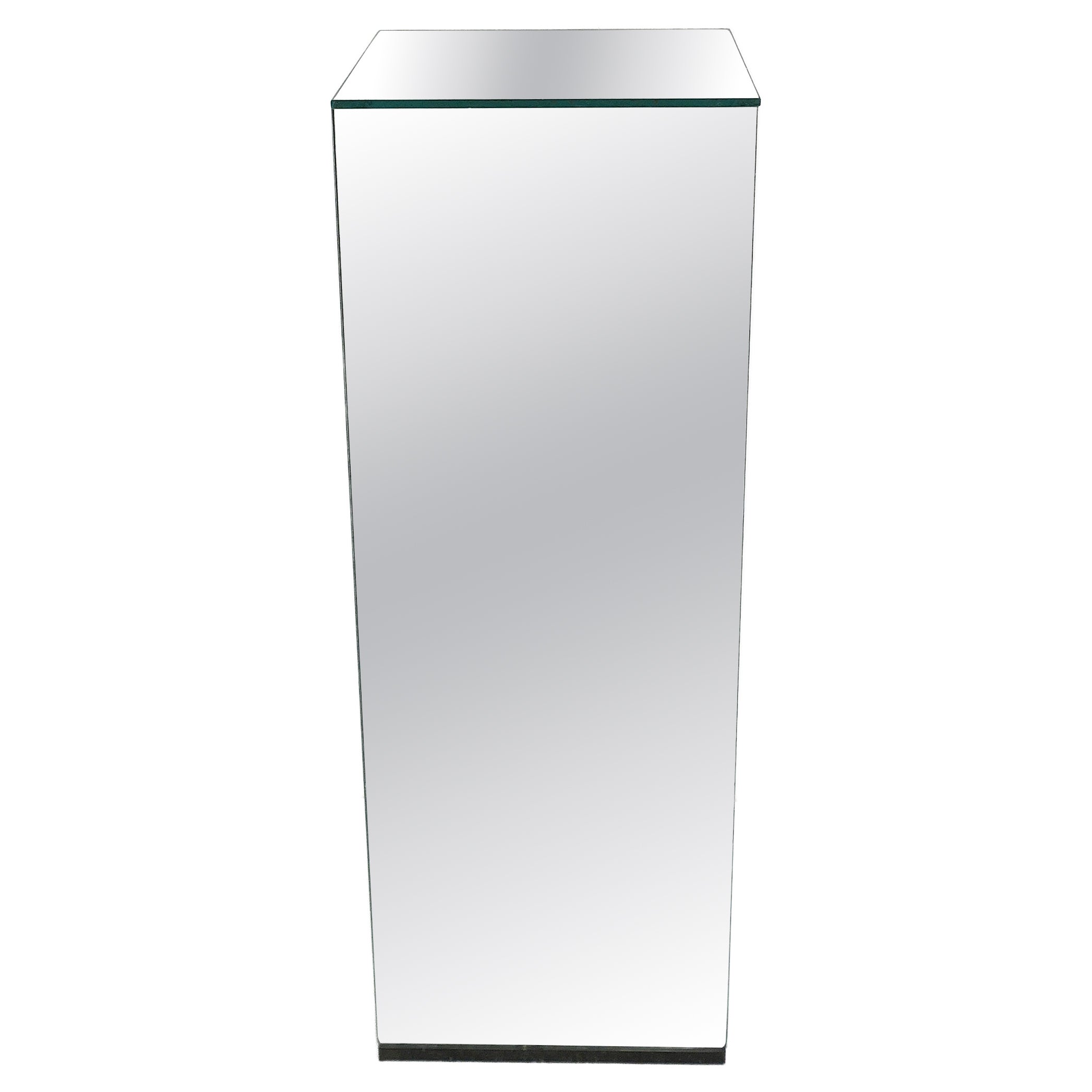 Pedestal Column Mirrored For Sale
