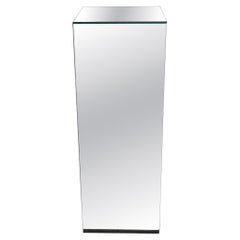 Colonna piedistallo a specchio
