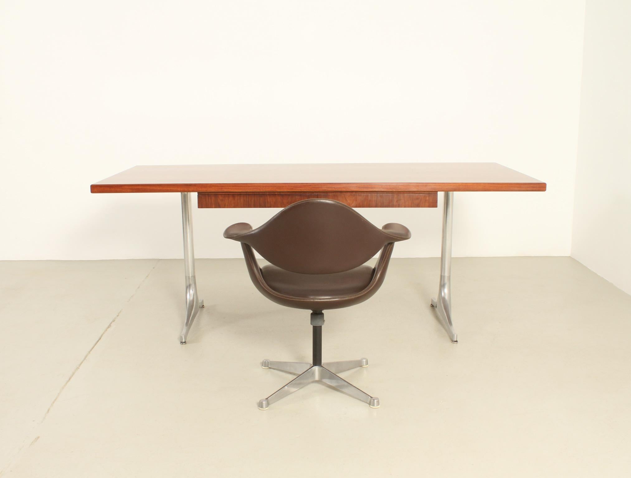 Scrivania a piedistallo di George Nelson per Herman Miller, Usa, 1955 in vendita 6