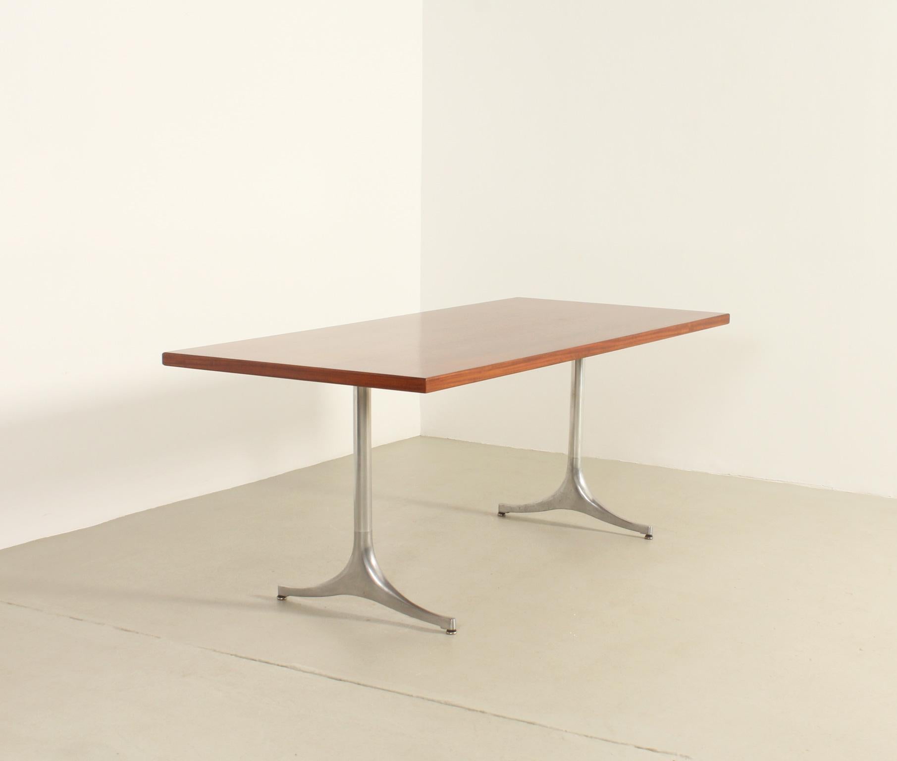 Scrivania a piedistallo di George Nelson per Herman Miller, Usa, 1955 in vendita 8