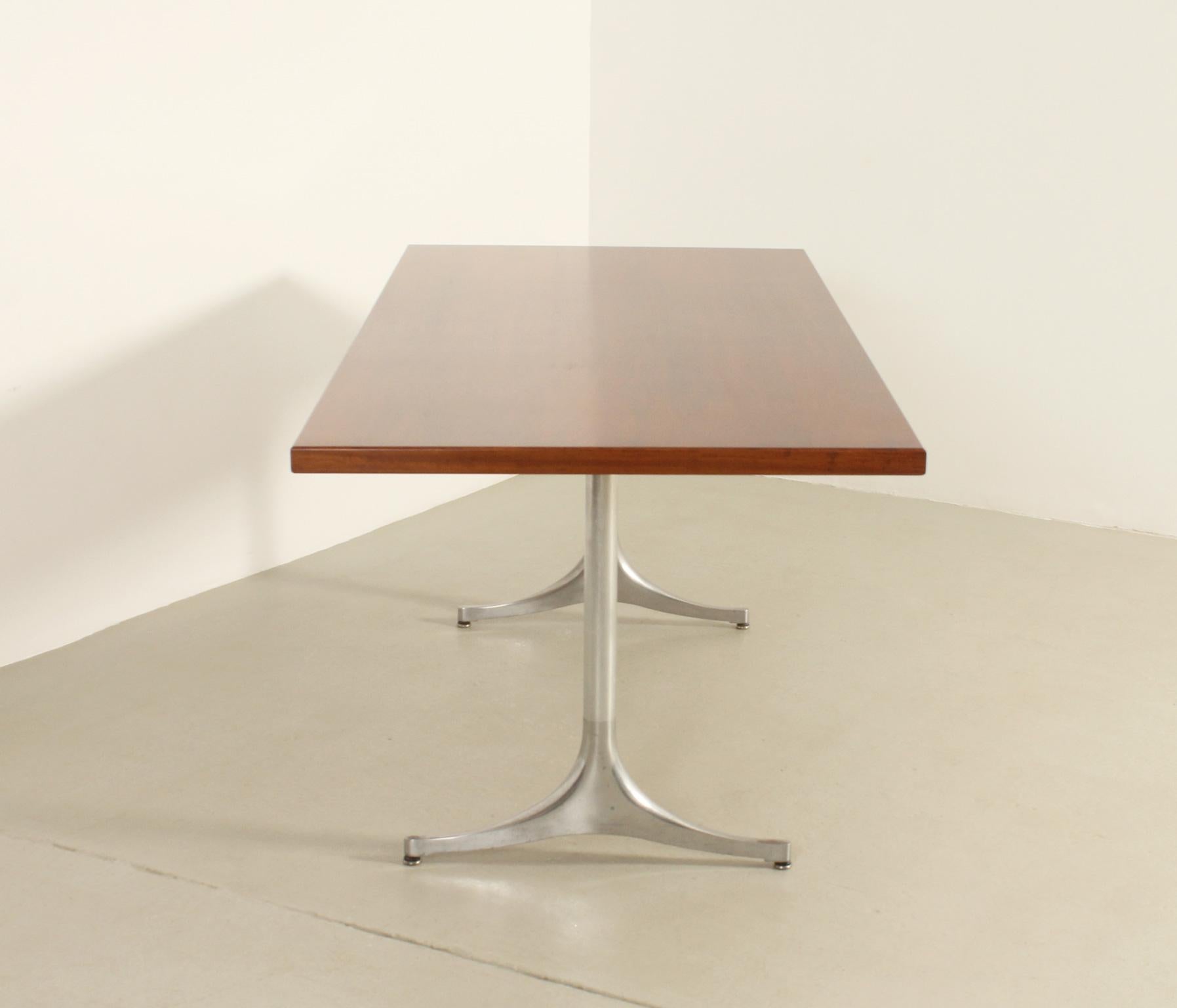 Scrivania a piedistallo di George Nelson per Herman Miller, Usa, 1955 in vendita 2