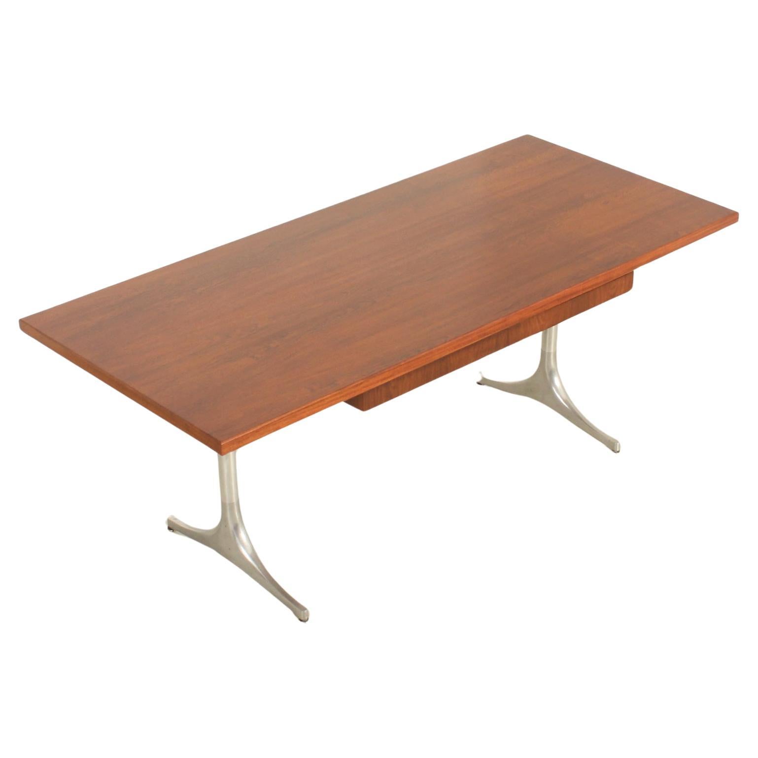Scrivania a piedistallo di George Nelson per Herman Miller, Usa, 1955 in vendita