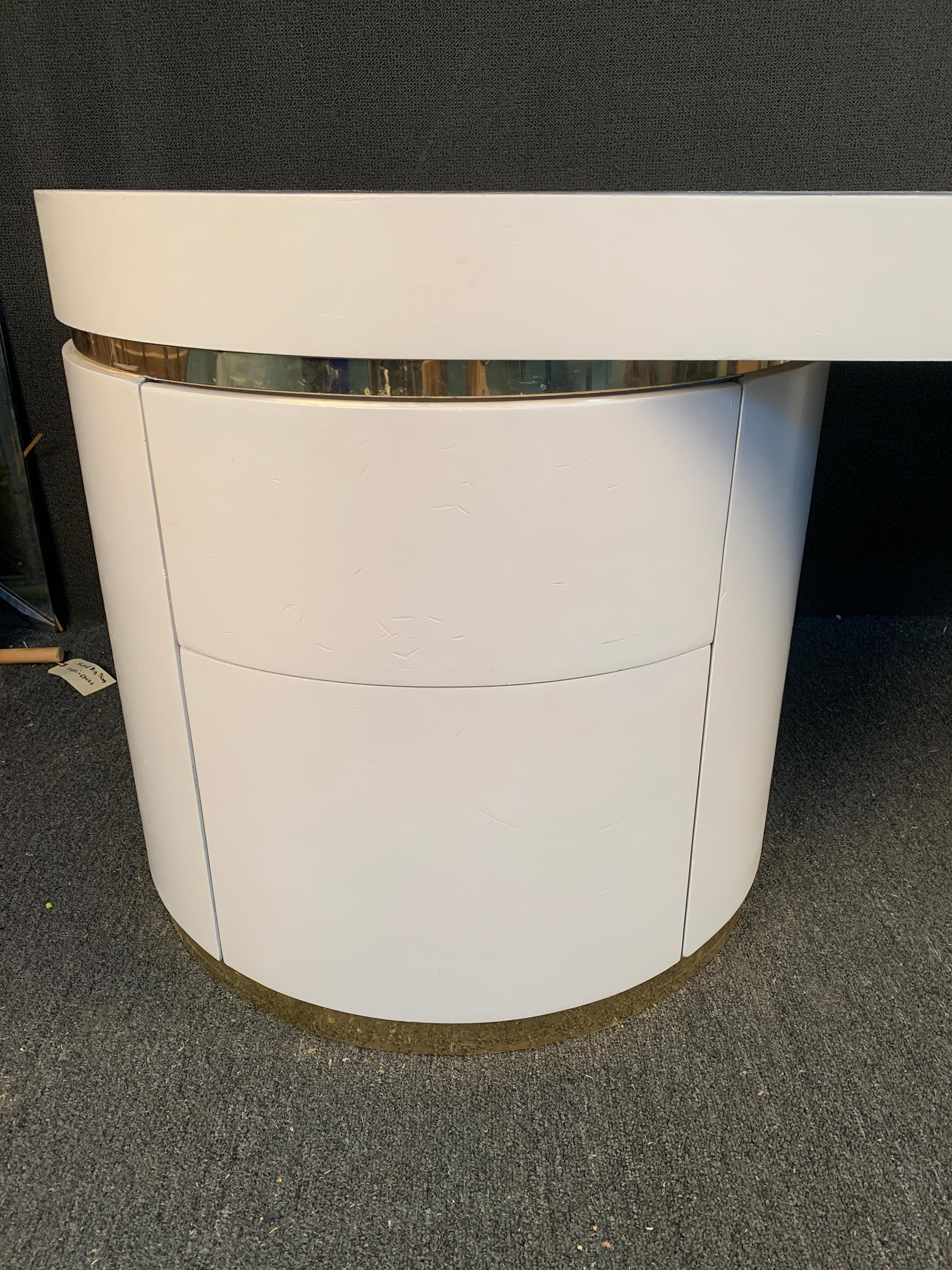 Pedestal Desk by J. Wade Beam for Brueton 3