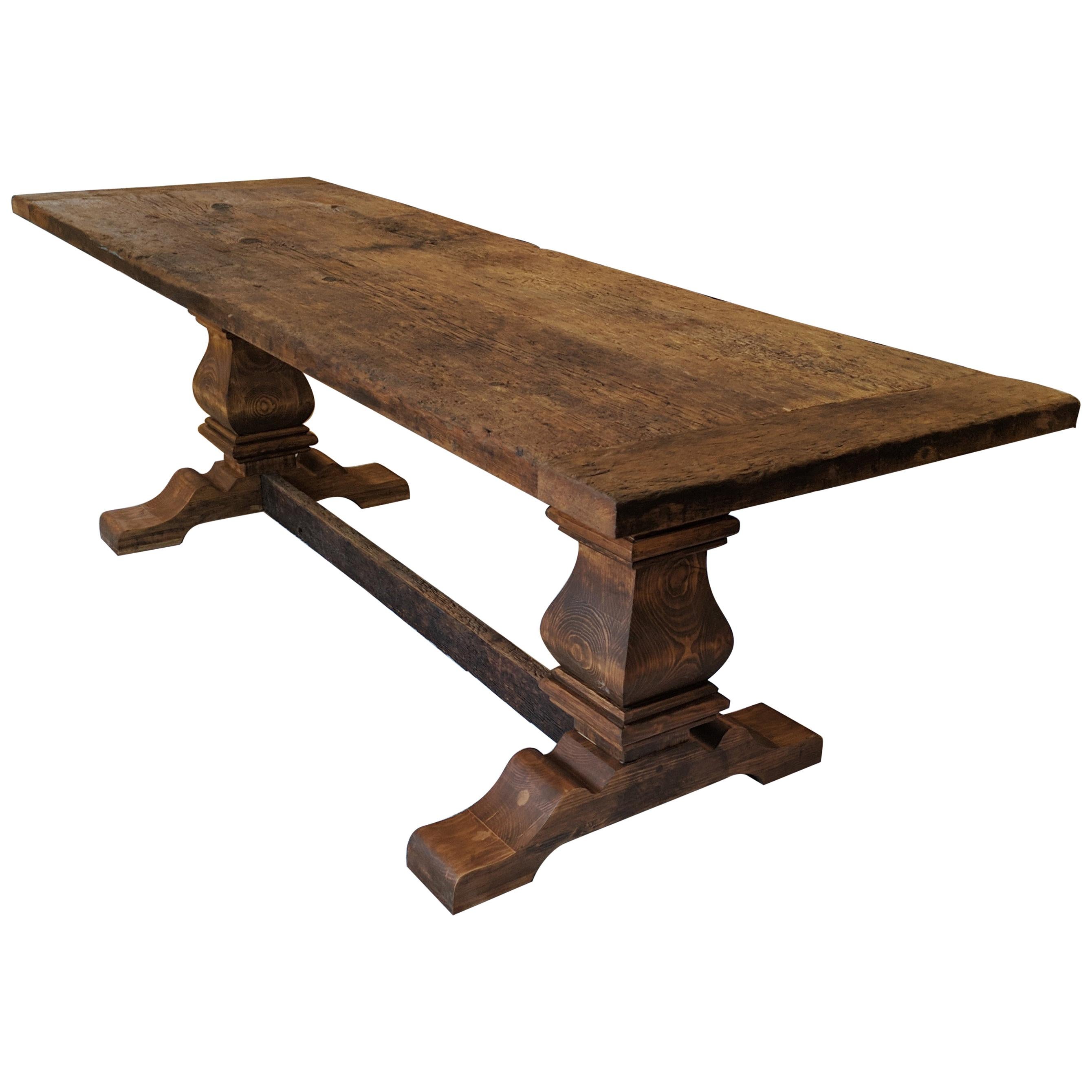 Pedestal Dining, Library or Center Hall Table