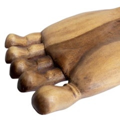 Pedestal Foot Table in the style of Pedro Friedeberg