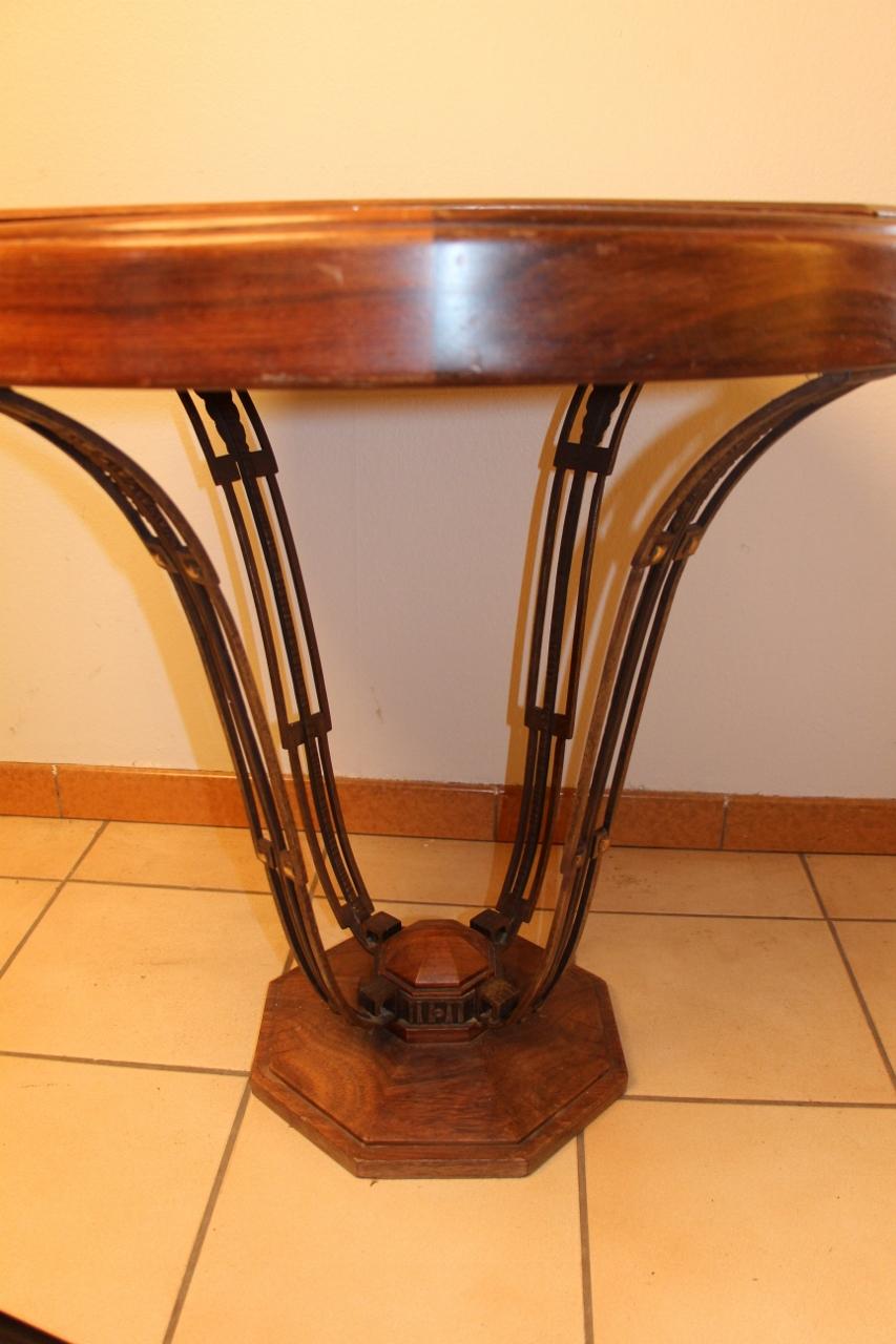 Pedestal Forming Table To Game, Majorelle 3