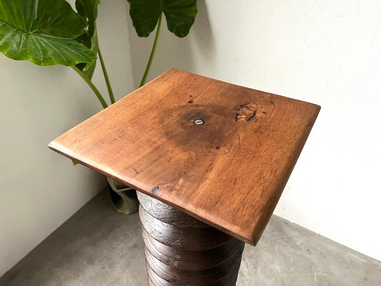 Pedestal einer alten französischen Weinpresse, um 1900 im Angebot 3