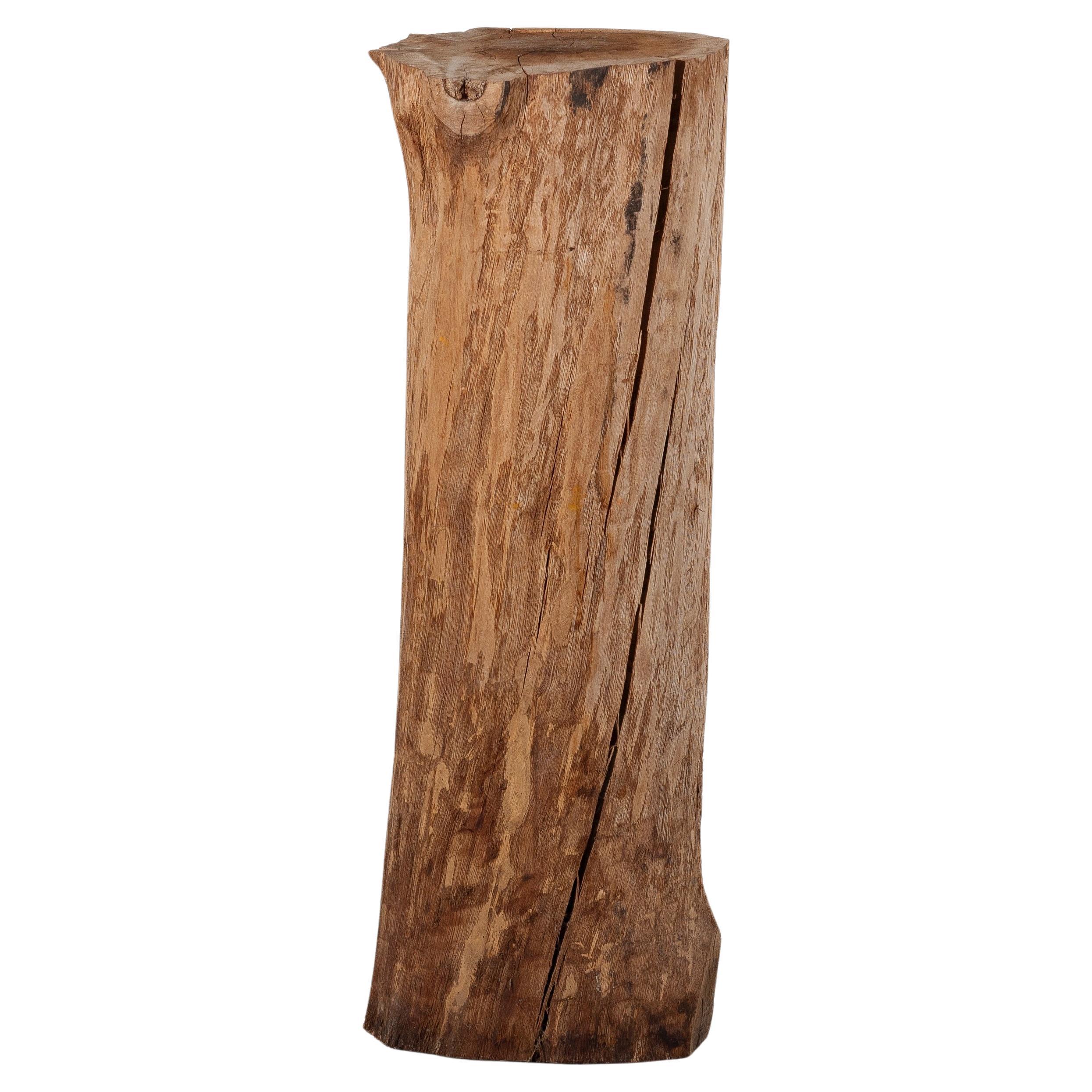 The Pedestal en bois massif, âgé d'environ 100 ans. en vente