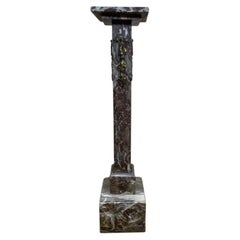 Socle - Colonne en marbre de style Napoléon III