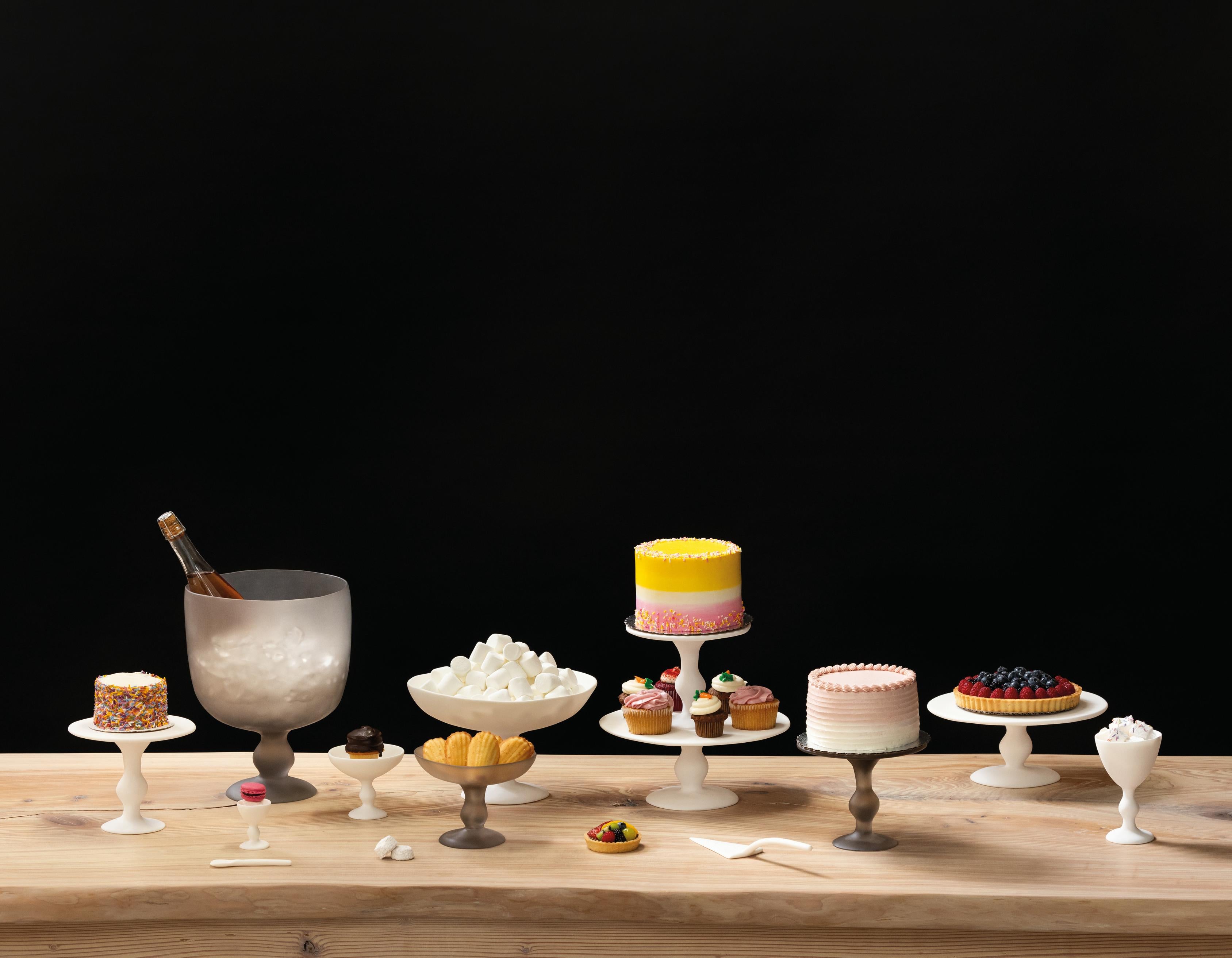 Fait main Petit bol à piédestal en vente