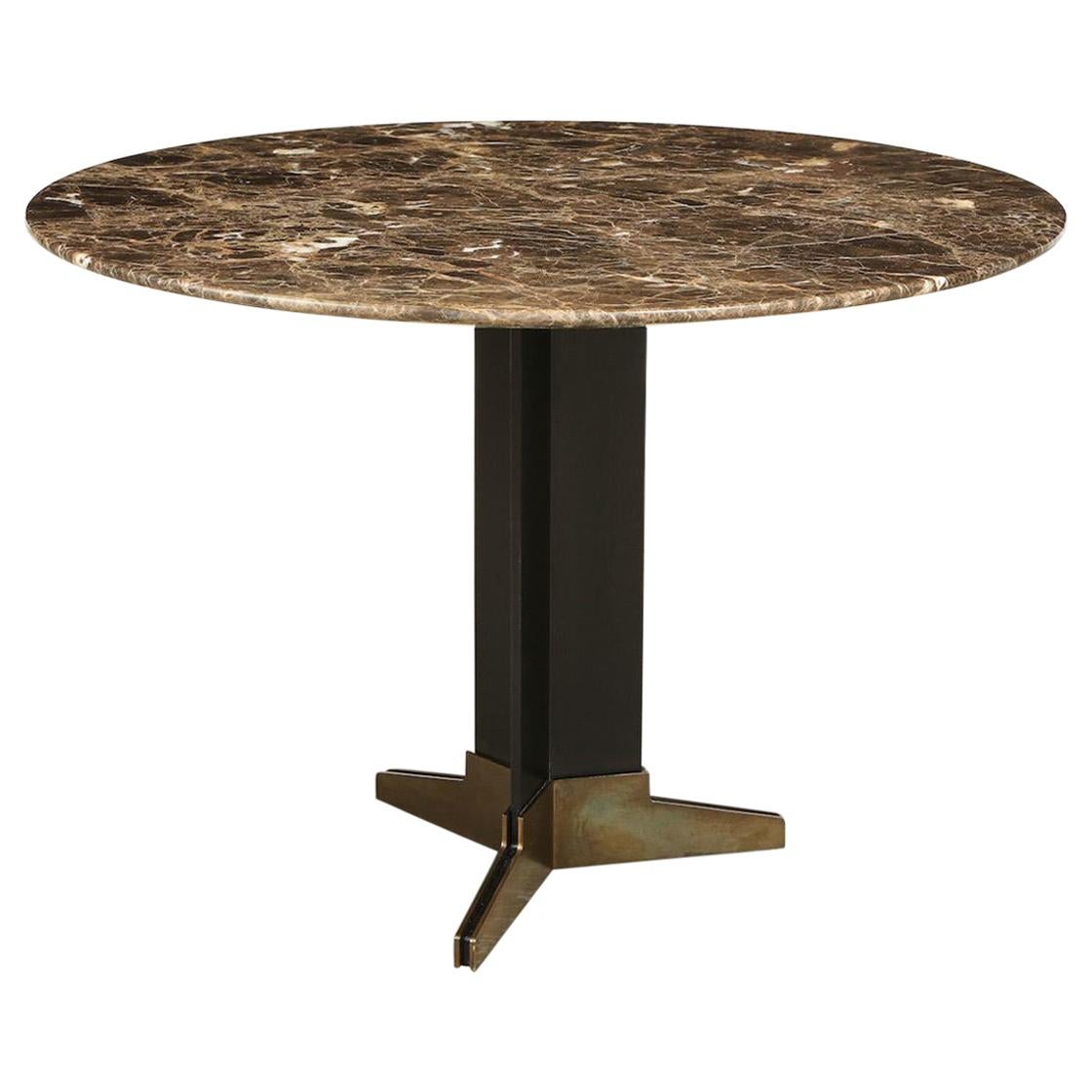 Pedestal Side Table Attributed to Azucena For Sale