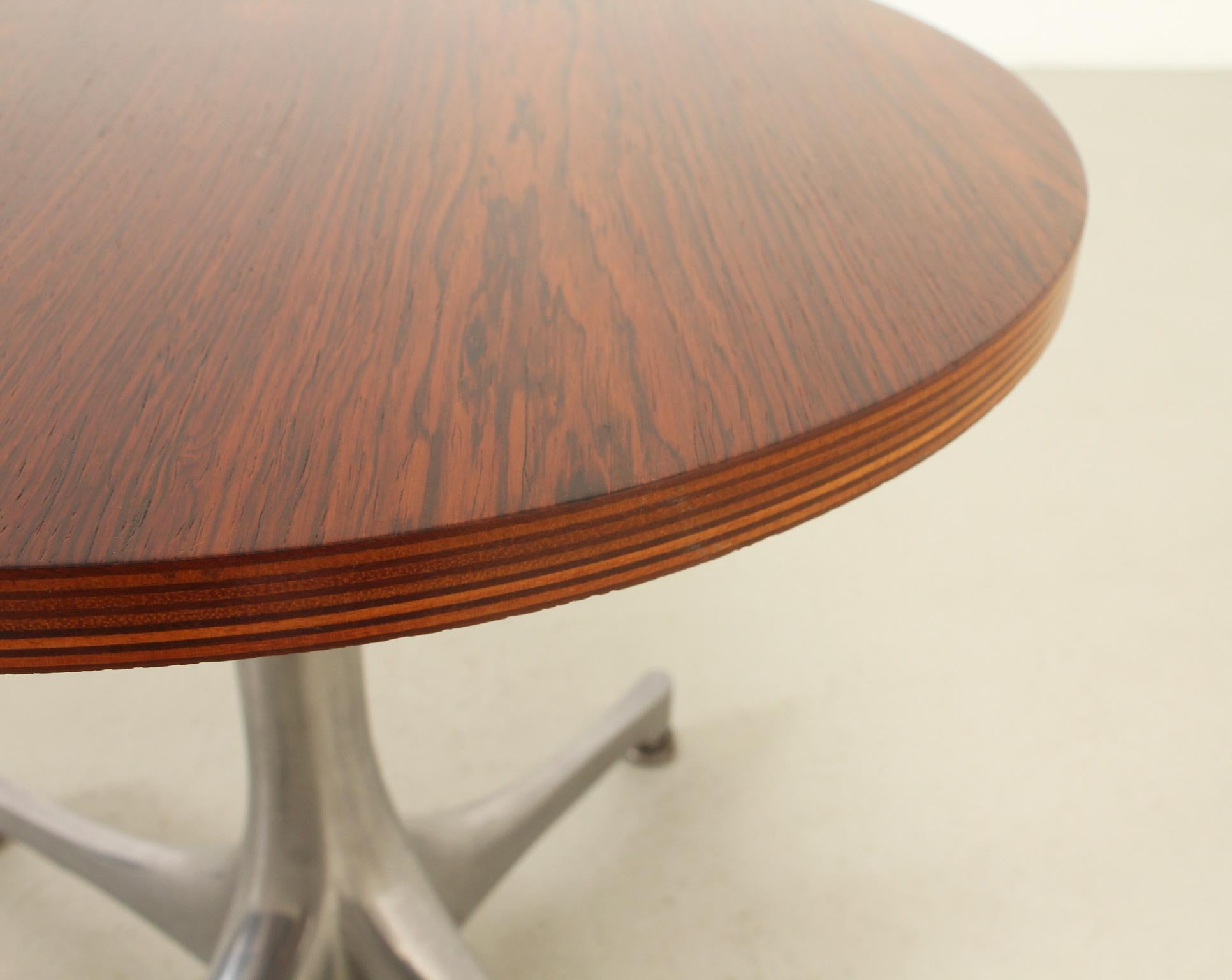 Aluminum Pedestal Side Table by George Nelson for Herman Miller, USA, 1954