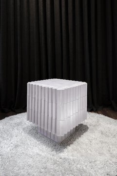Pedestal Side Table by Txt.Ure