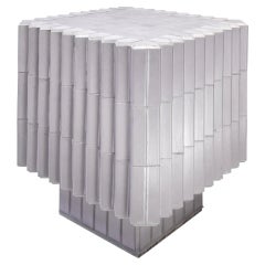 Pedestal Side Table by Txt.Ure