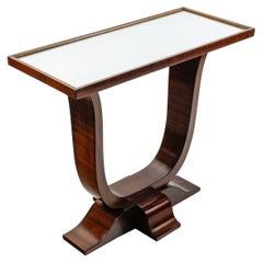 Mesa con pedestal, época Art Déco, hacia 1930.