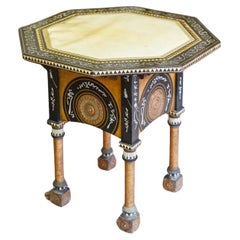 Pedestal Table by Carlo Bugatti, 19th Century