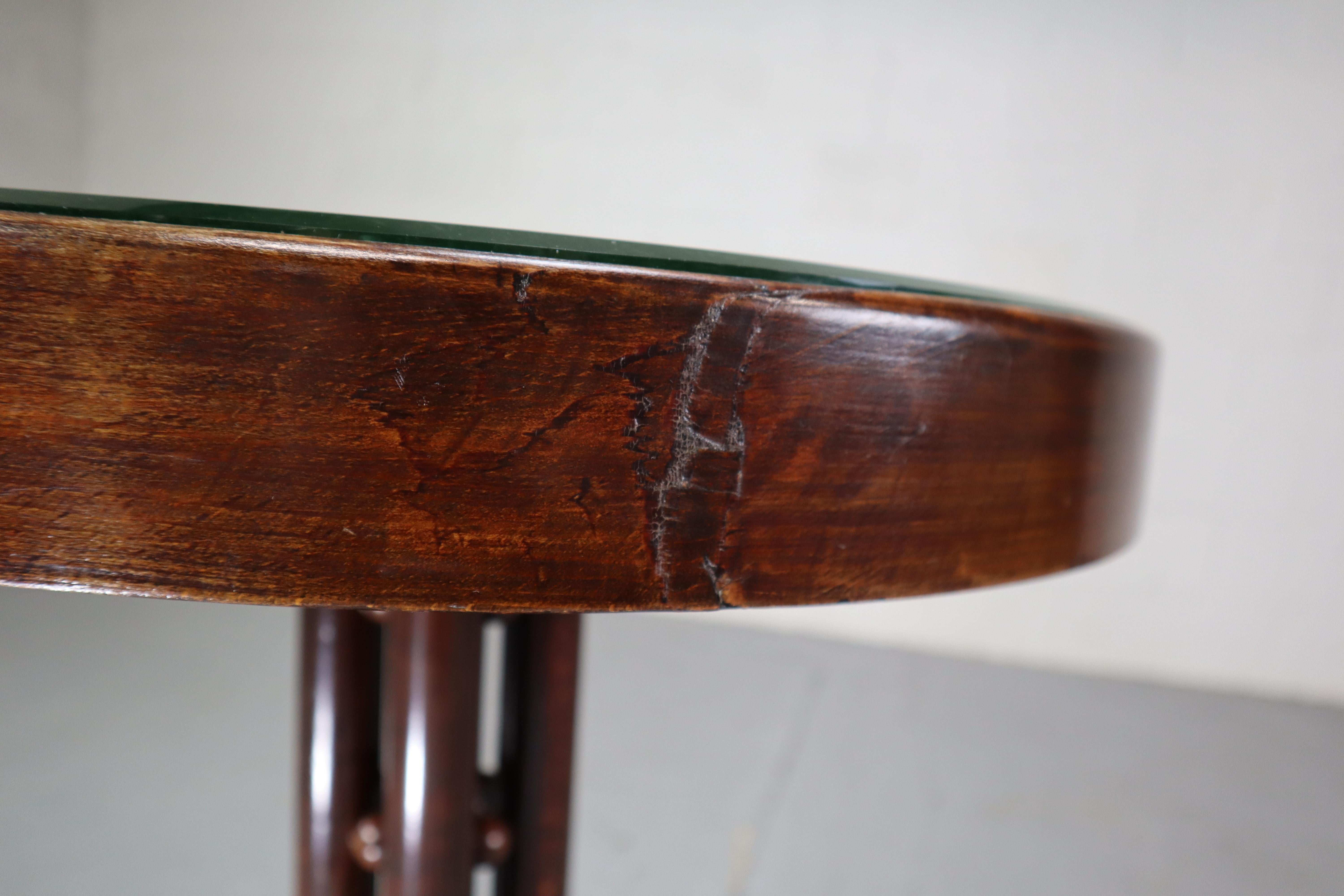 Mesa de pedestal de Josef Hoffmann y ejecutada por J.&J. Kohn, Viena 1908 Austríaco en venta