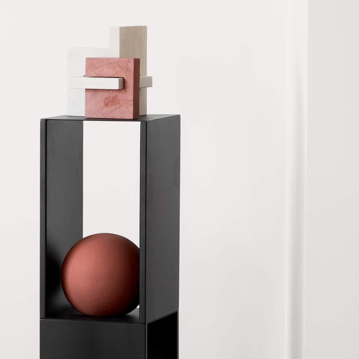 Danish Pedestal Table by Kristina Dam Studio For Sale