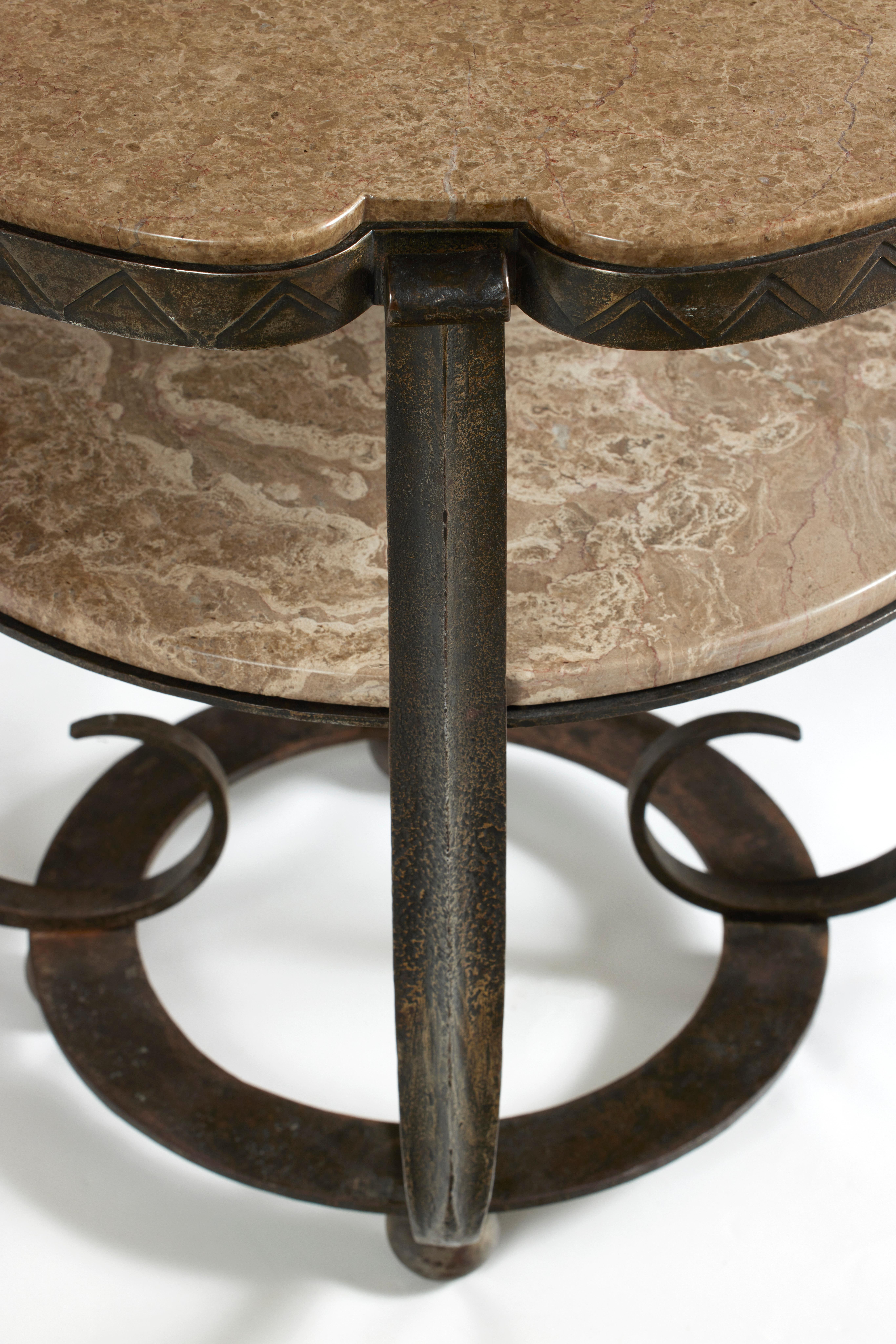 French Pedestal Table 