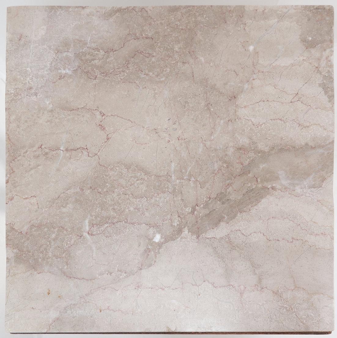 Marbre Guéridon en bois et marbre en vente