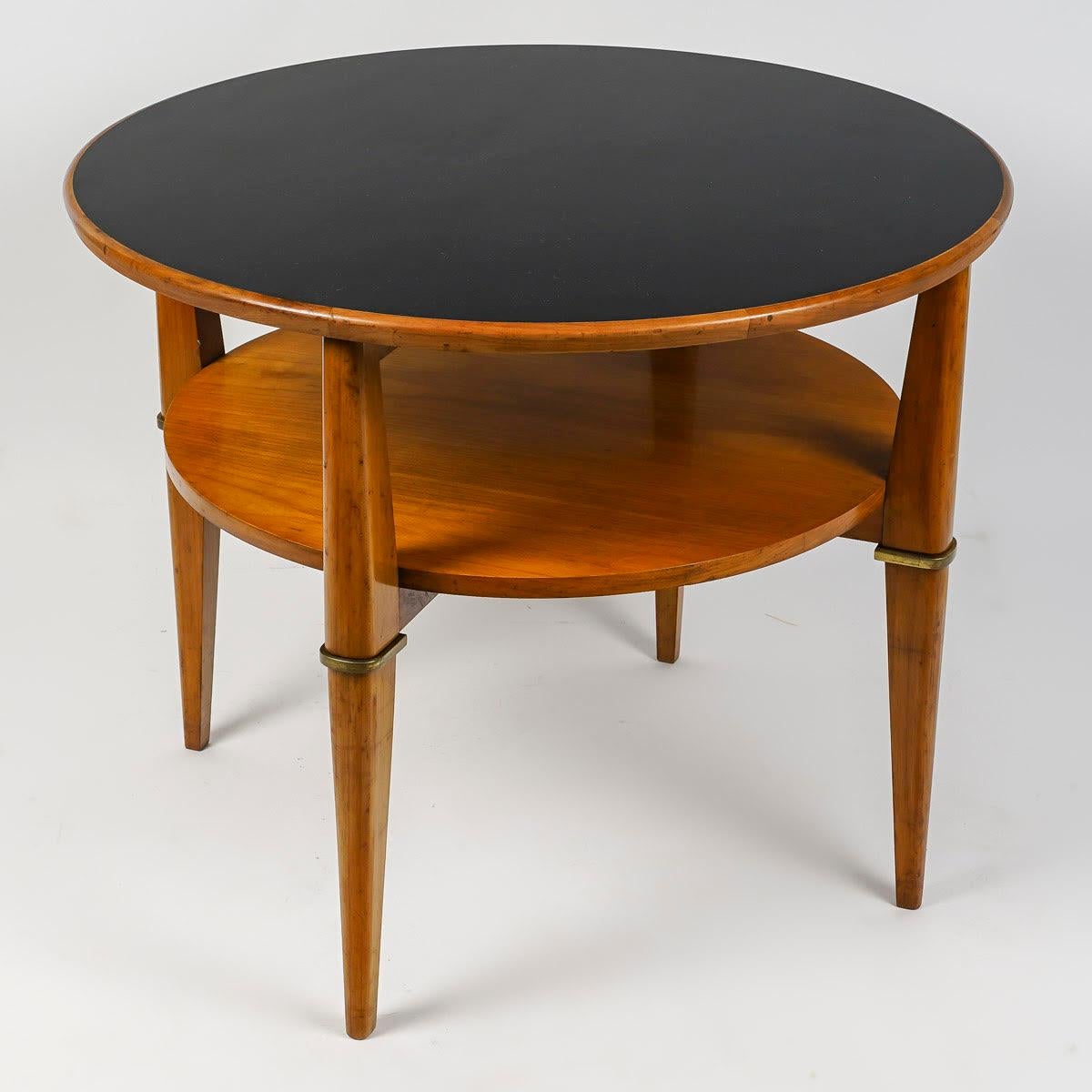 Pedestal Table, Modernist Period, Year 1940. In Good Condition In Saint-Ouen, FR