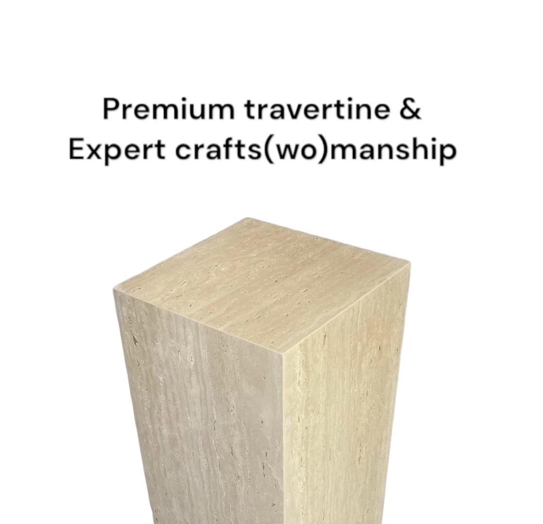 PEDESTAL TRAVERTINA, 11,8 