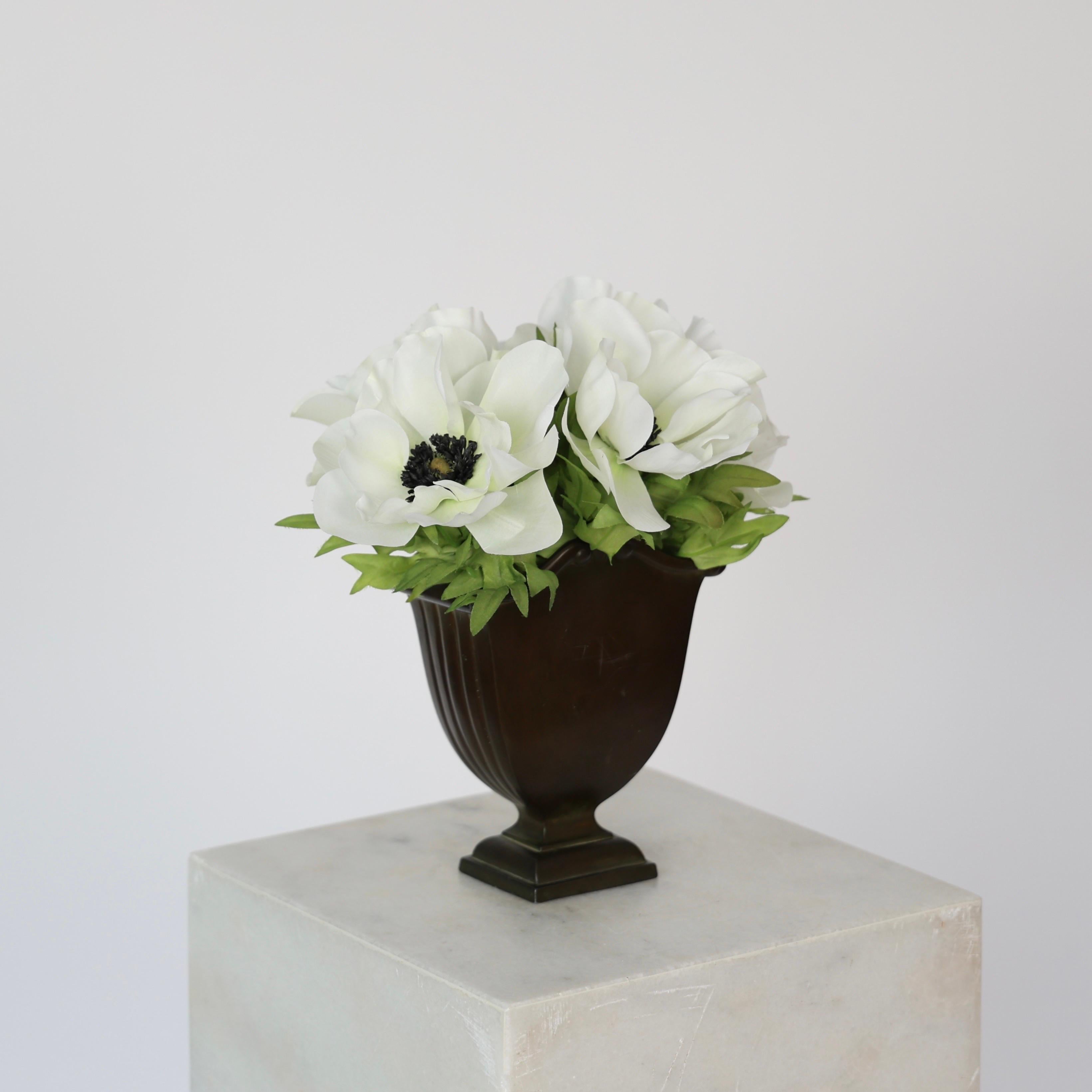 Danish Pedestal Vase by Just Andersen, 1920s, Denmark For Sale