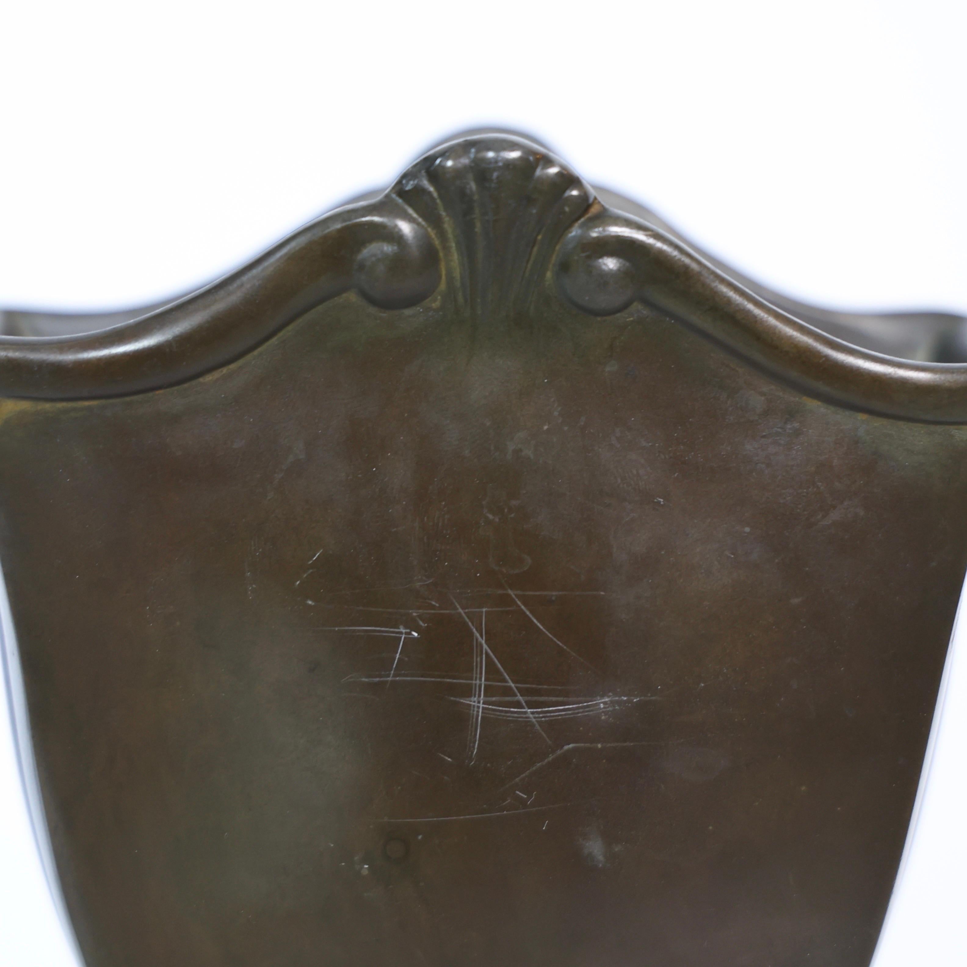Pedestal Vase by Just Andersen, 1920s, Denmark For Sale 2
