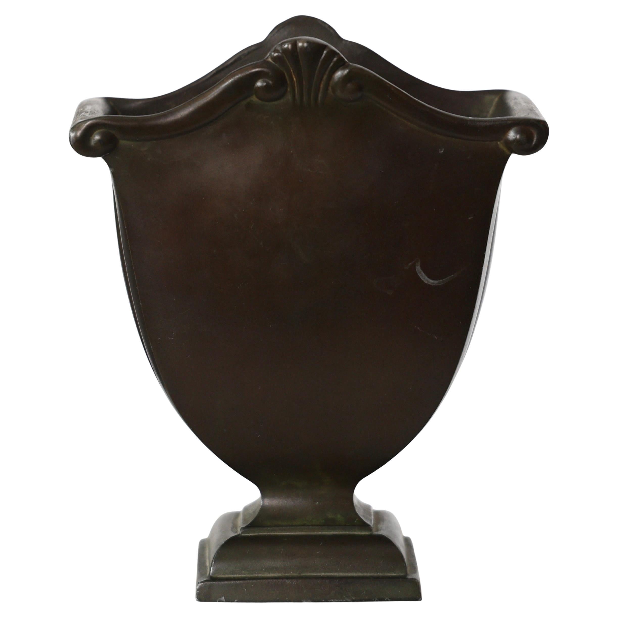 Pedestal Vase by Just Andersen, 1920s, Denmark For Sale
