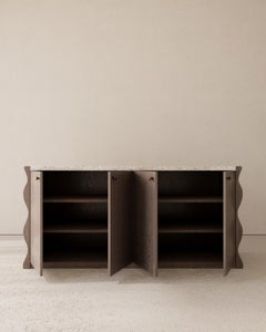Pediment Onda Credenza Sideboard