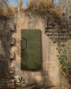 Pedregal Hammered Copper Wall Sculpture by Aura Carpio