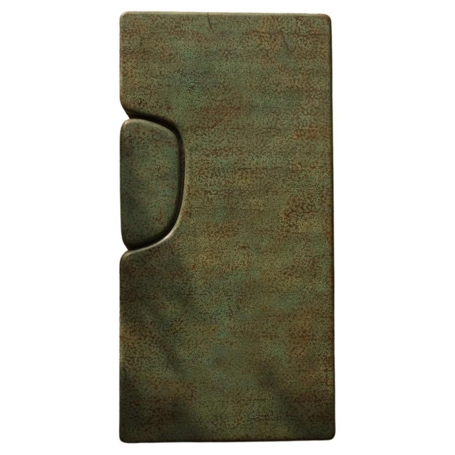 Pedregal Hammered Copper Wall Sculpture by Aura Carpio For Sale