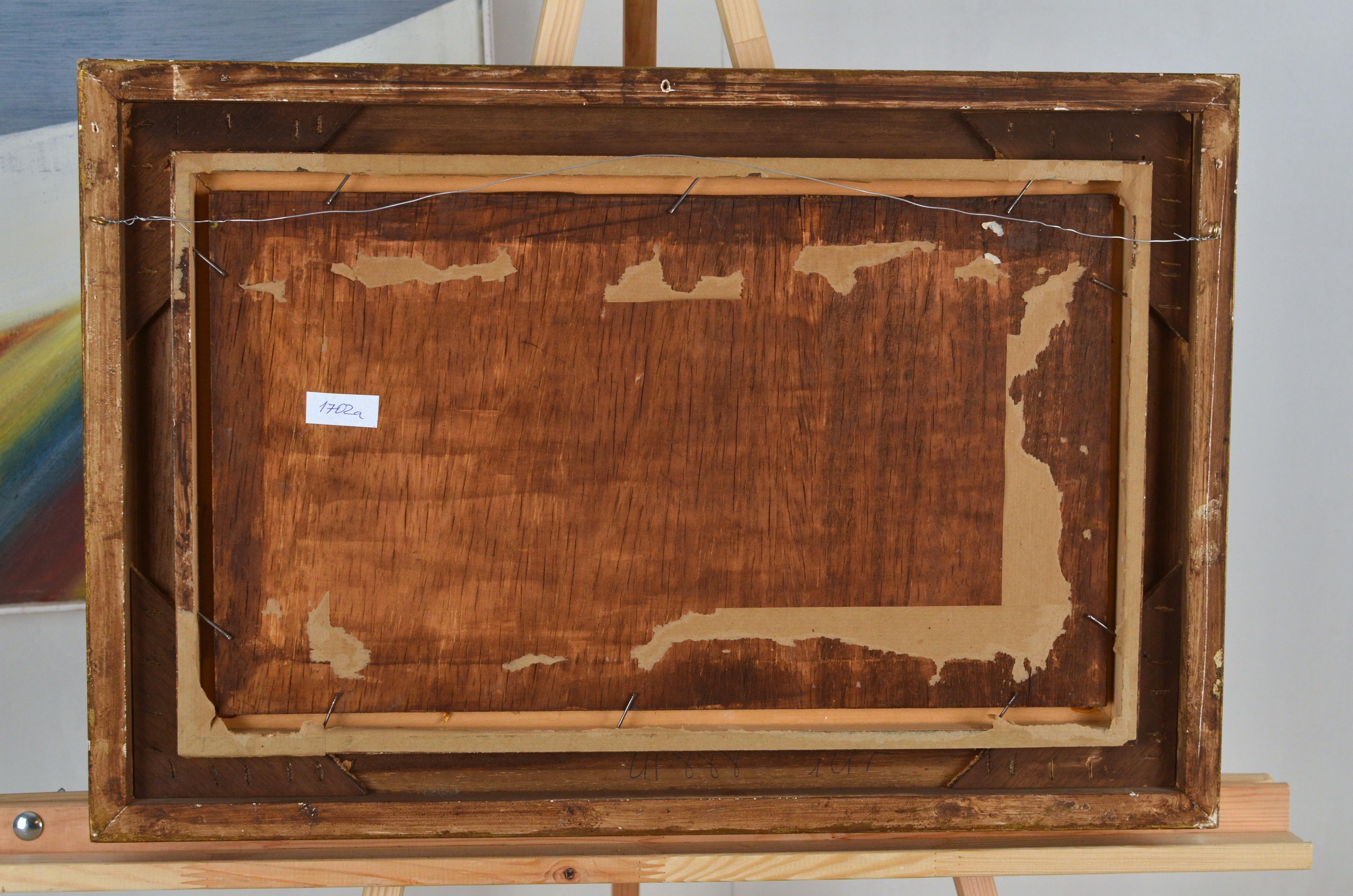 Pedro Blanes Viale (1879-1926) Uruguay. Groupe dans une forêt. placage, huile, 27x47 cm en vente 7