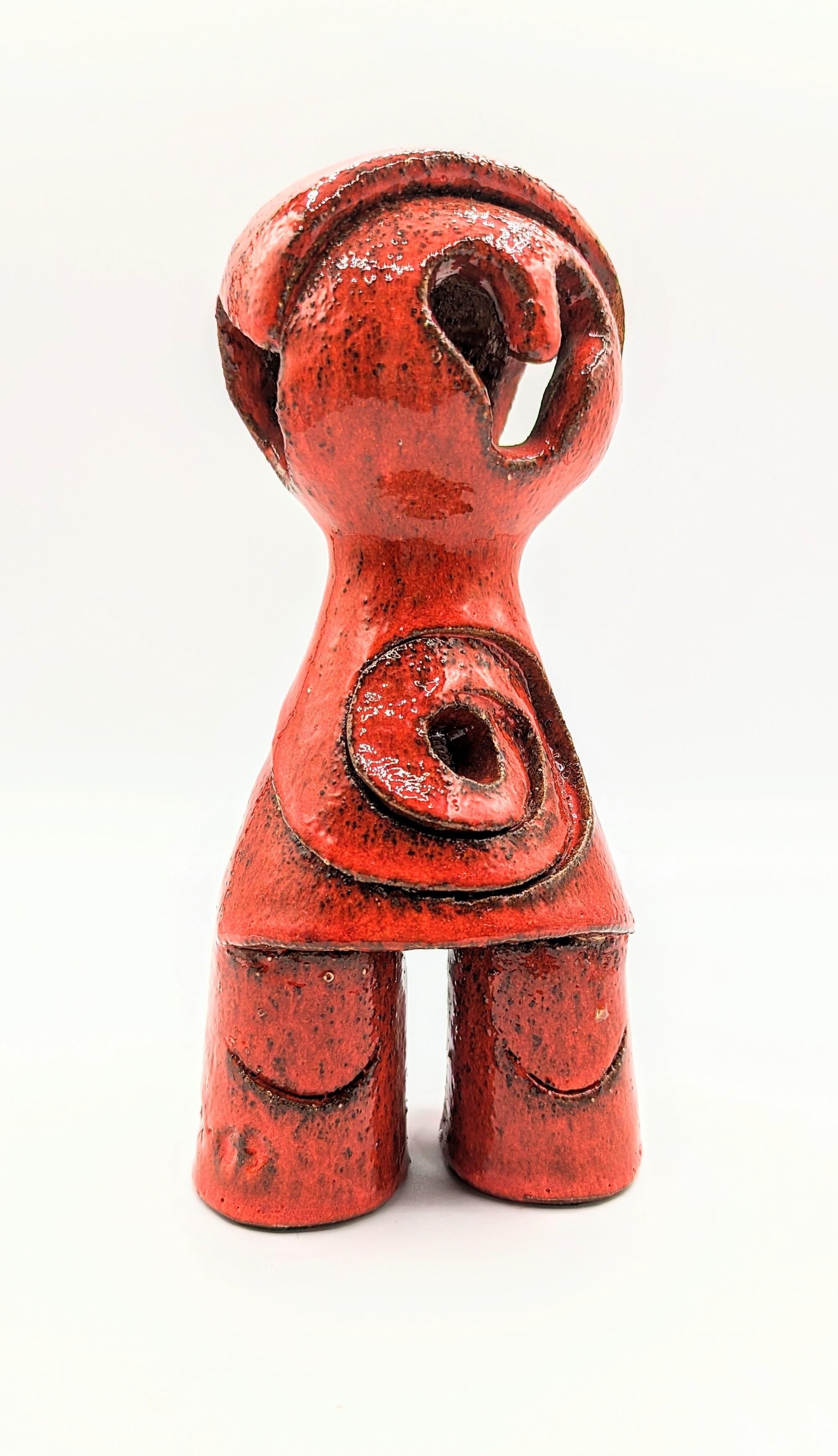 20th Century Pedro Borja Ceramic Figurine, Spain 1960s For Sale