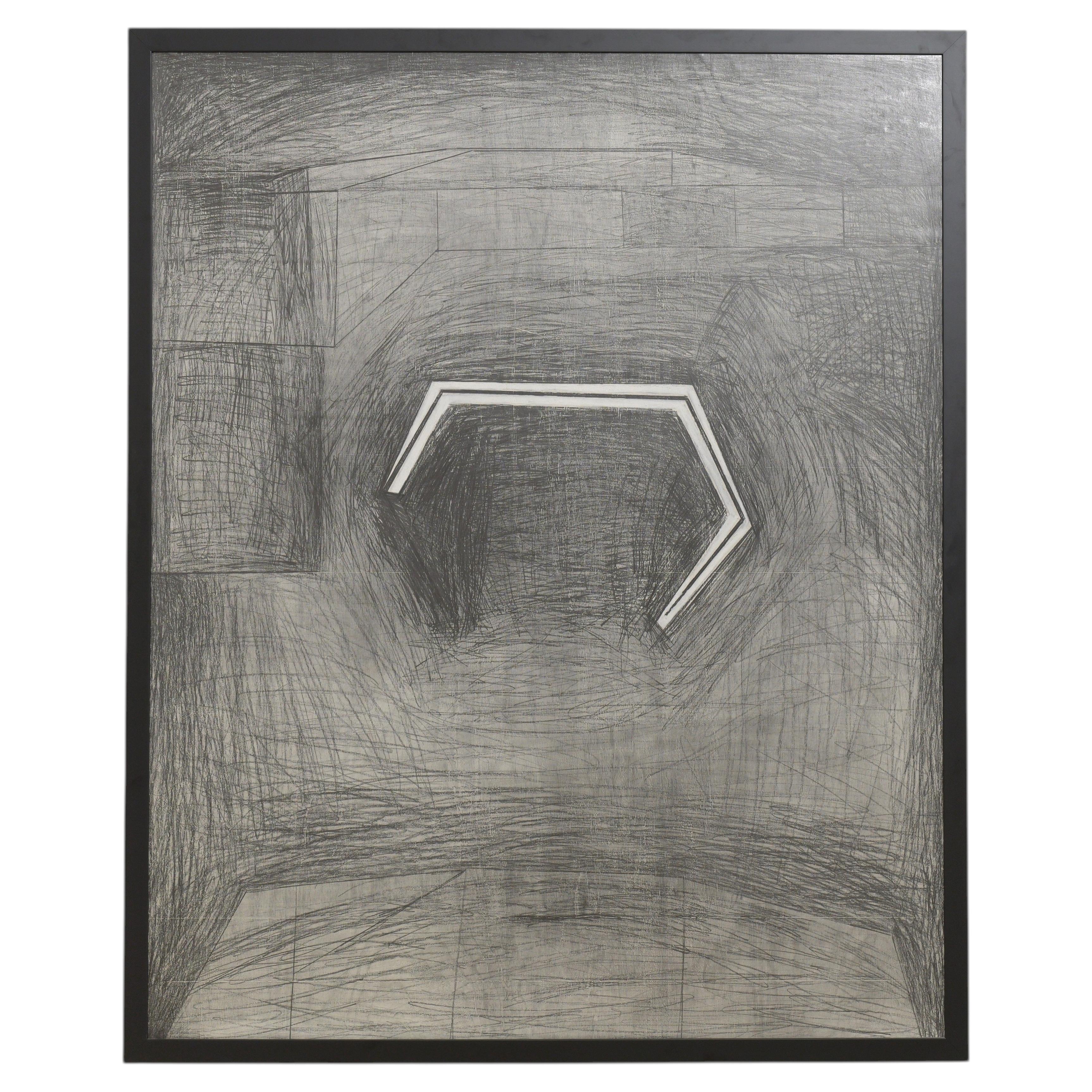 Pedro Calapez Graffiti on Wood, 1988
