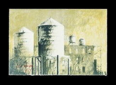 N.Y. - Lithograph by Pedro Cano - 1990
